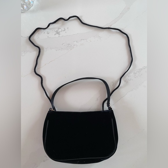 Vintage Hillard & Hanson Velvet Bling Evening Bag - Picture 3 of 5